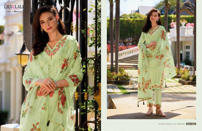 Navyaa By Lily And Lali Silk Readymade Suits Wholesale Price In Surat
